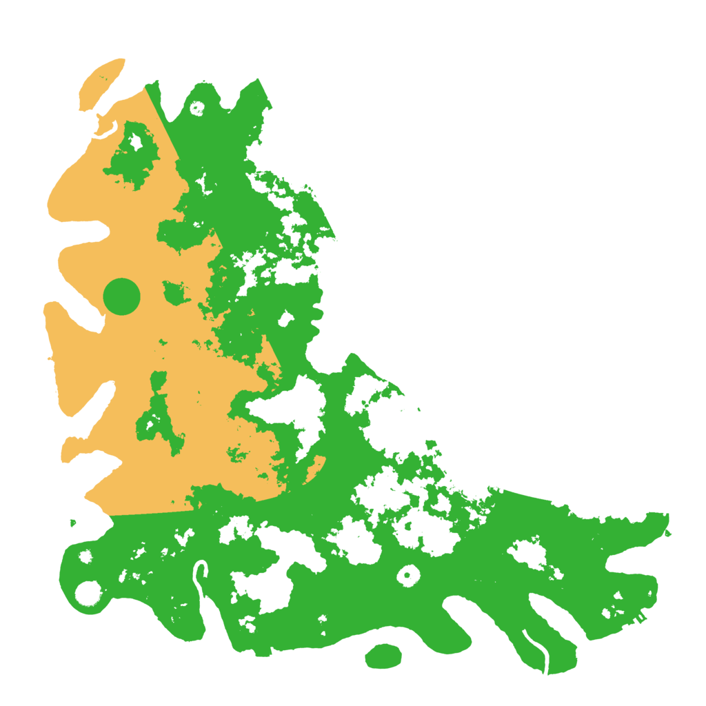 Biome Rust Map: Procedural Map, Size: 5000, Seed: 5693214