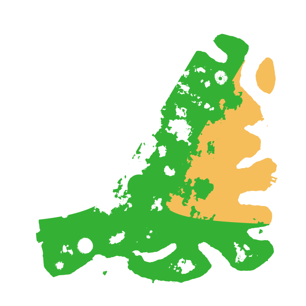 Biome Rust Map: Procedural Map, Size: 3500, Seed: 1701497353
