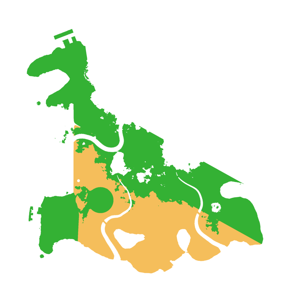 Biome Rust Map: Procedural Map, Size: 3000, Seed: 1149358876