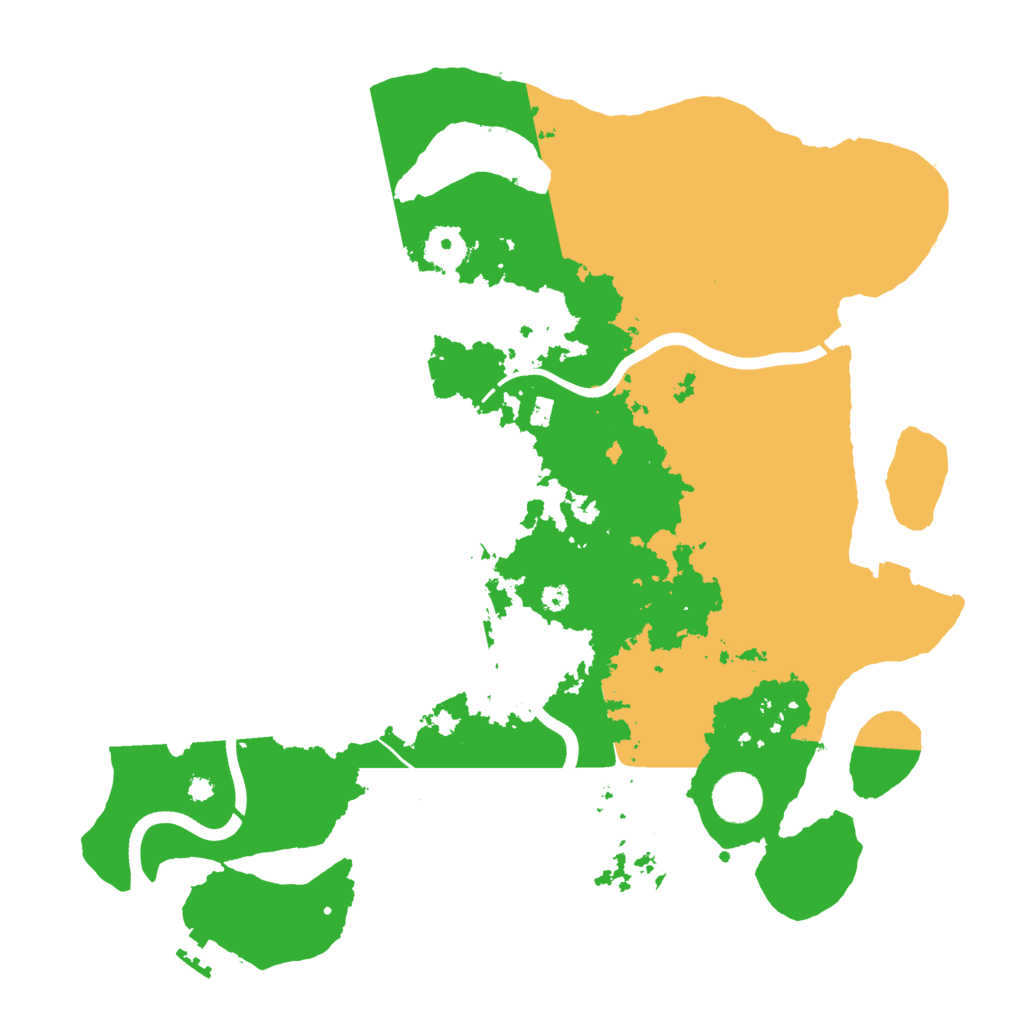Biome Rust Map: Procedural Map, Size: 3750, Seed: 56608523