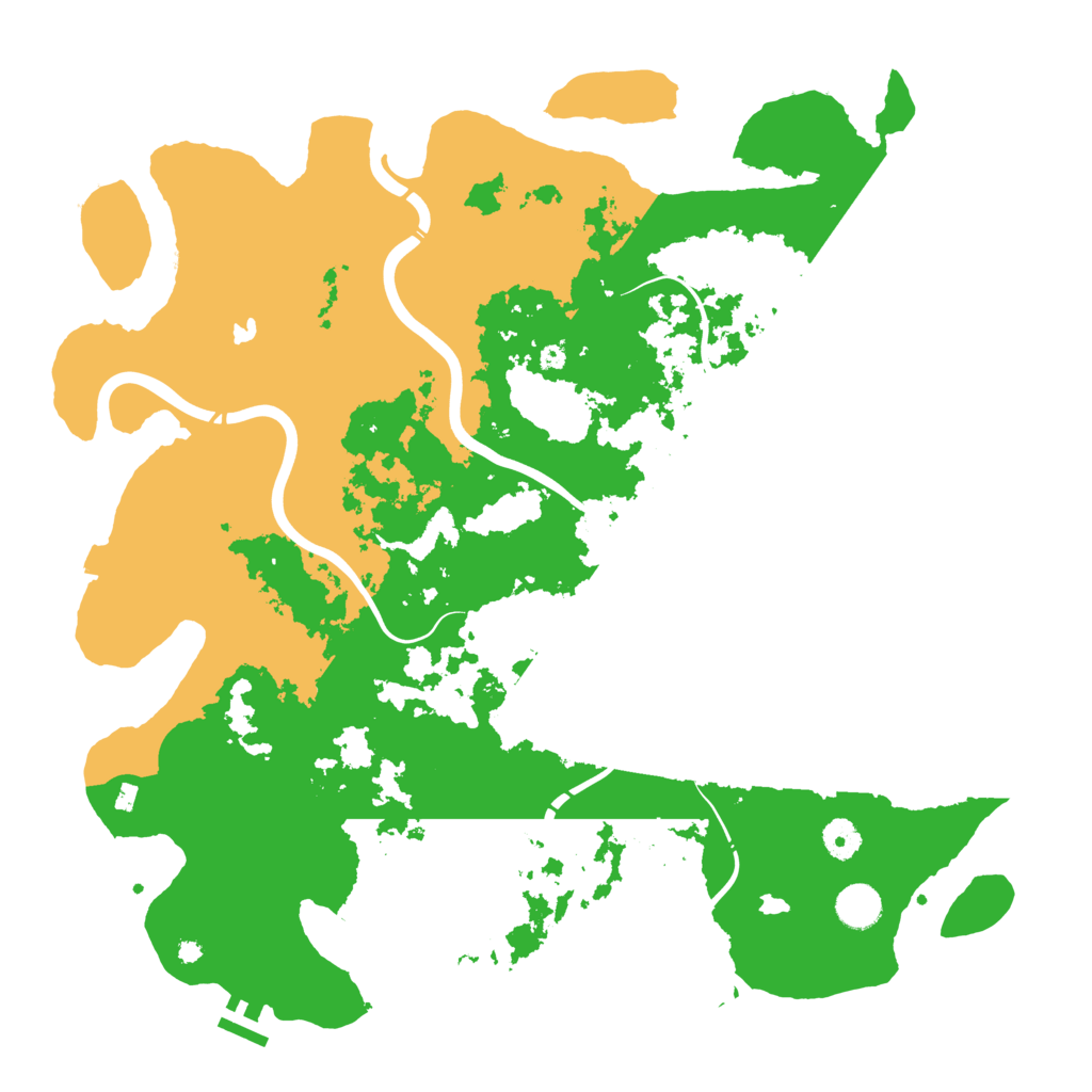 Biome Rust Map: Procedural Map, Size: 4250, Seed: 387775656