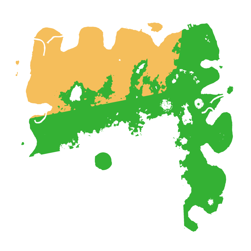 Biome Rust Map: Procedural Map, Size: 4000, Seed: 1267613717