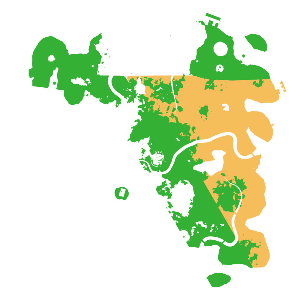 Biome Rust Map: Procedural Map, Size: 4000, Seed: 8979825