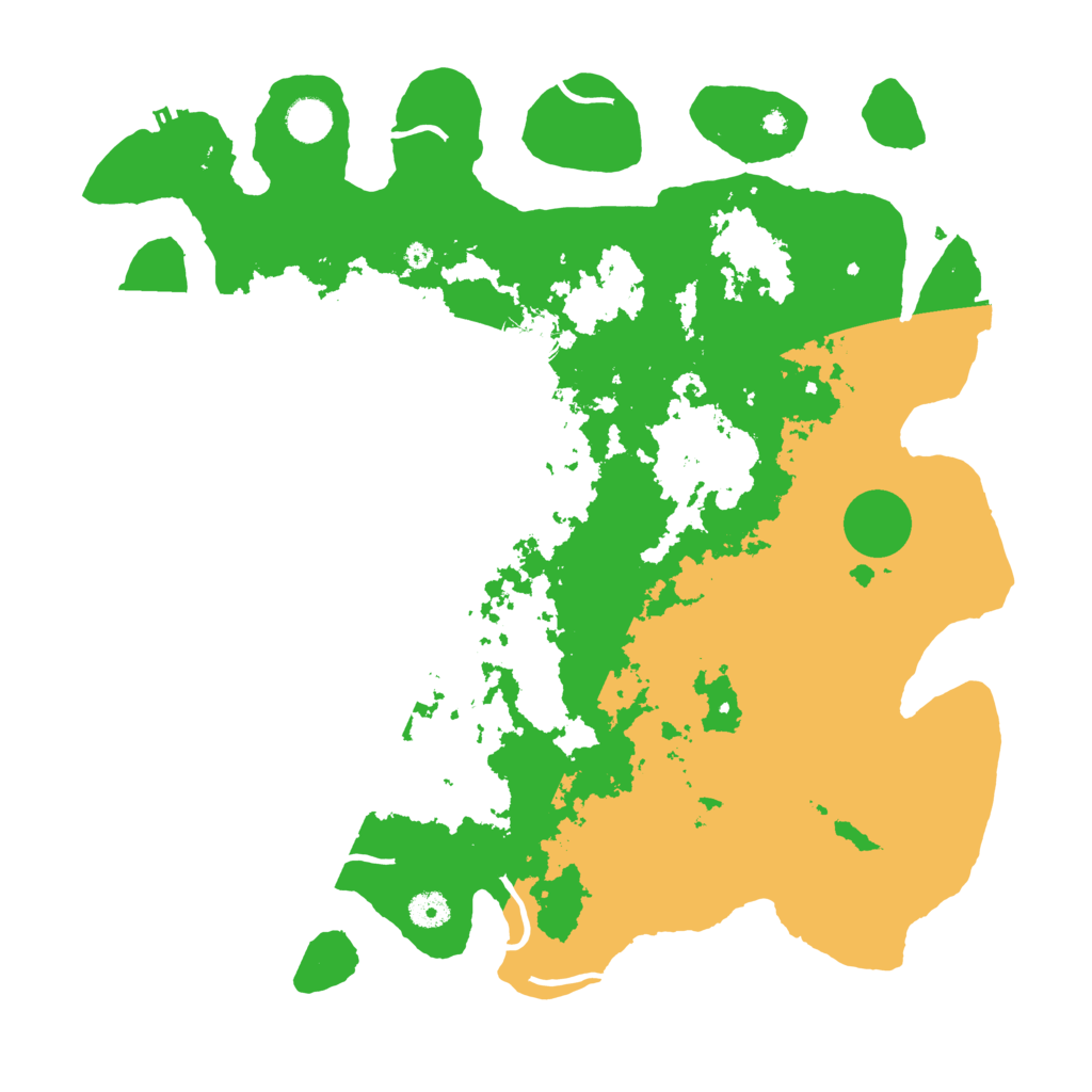 Biome Rust Map: Procedural Map, Size: 4250, Seed: 1696909738