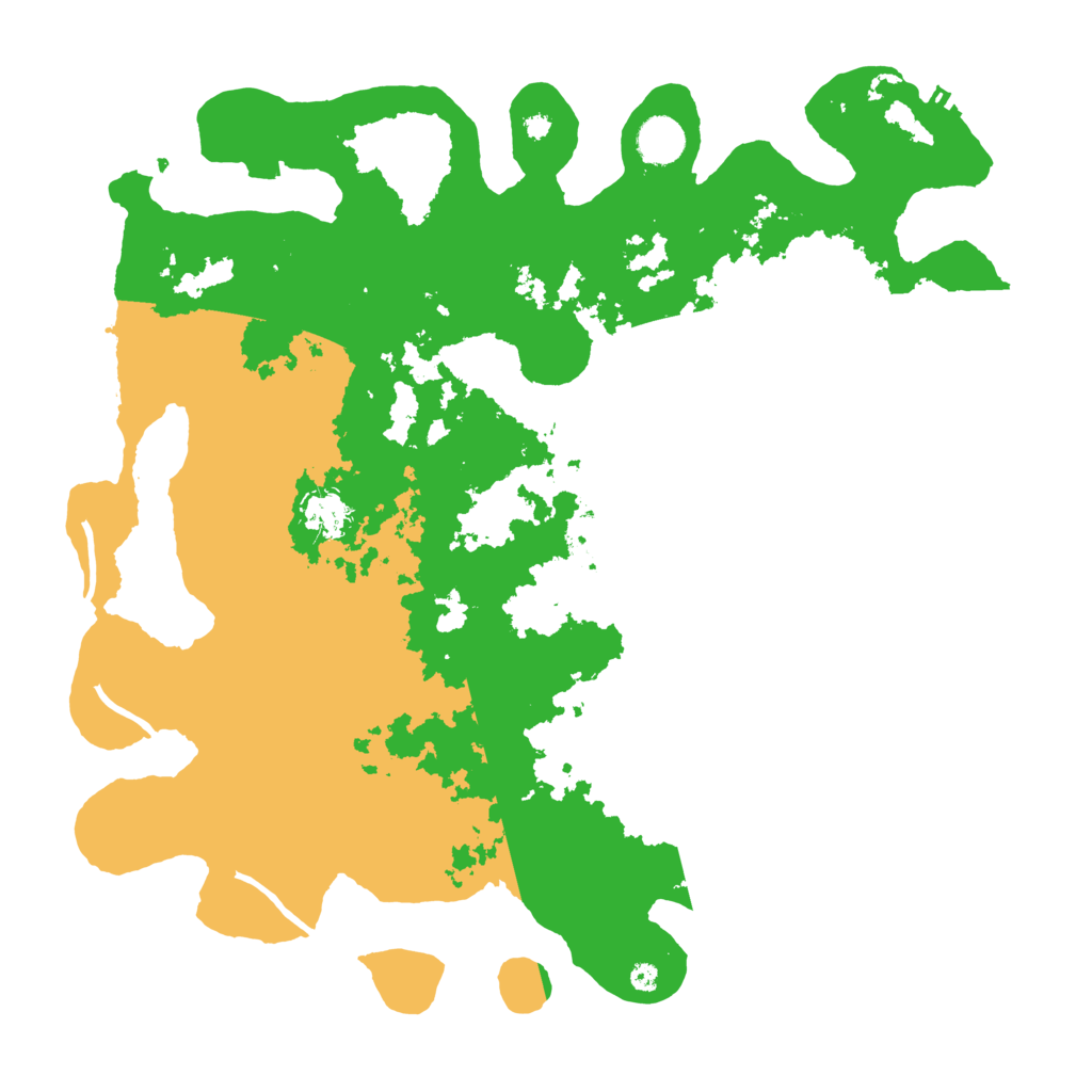 Biome Rust Map: Procedural Map, Size: 4000, Seed: 364658001