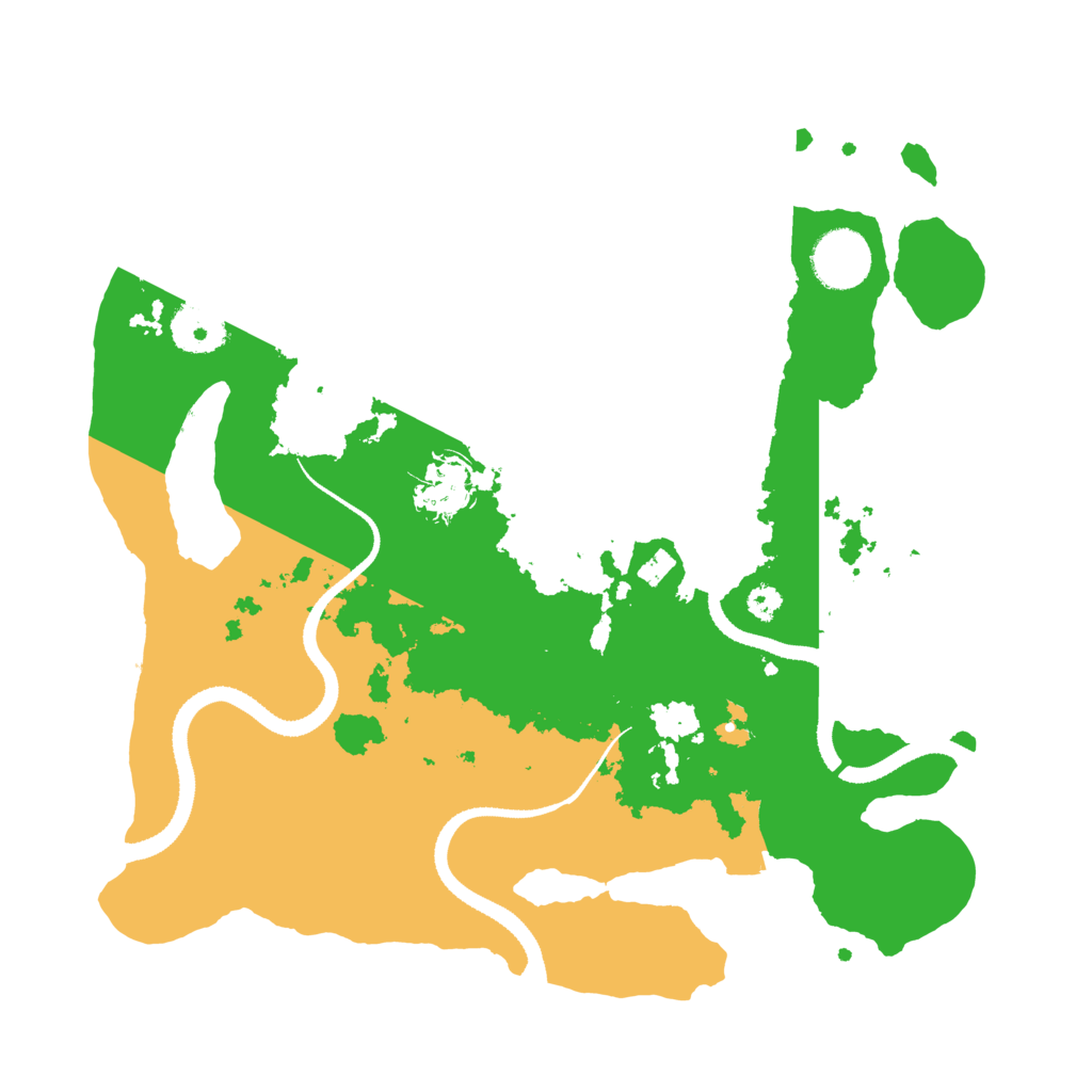 Biome Rust Map: Procedural Map, Size: 3250, Seed: 979056428