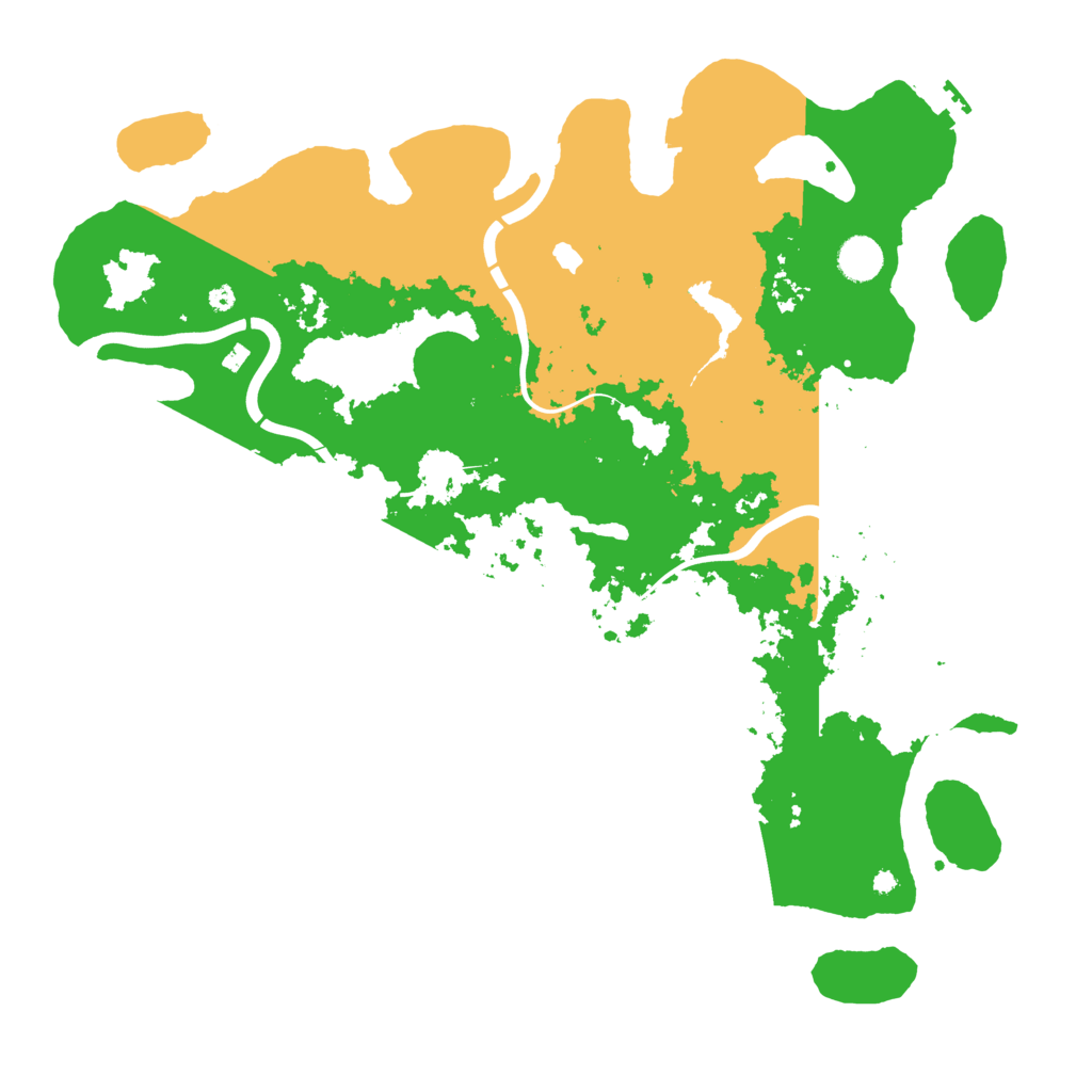 Biome Rust Map: Procedural Map, Size: 4250, Seed: 14253