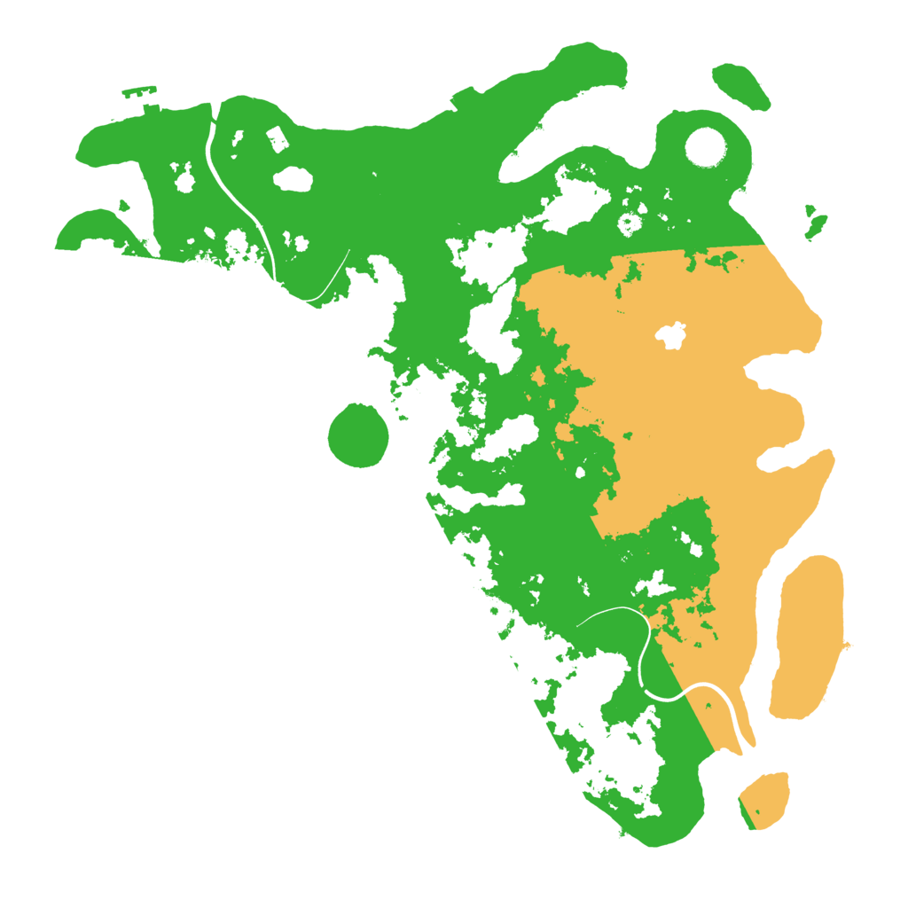 Biome Rust Map: Procedural Map, Size: 4000, Seed: 1896166745