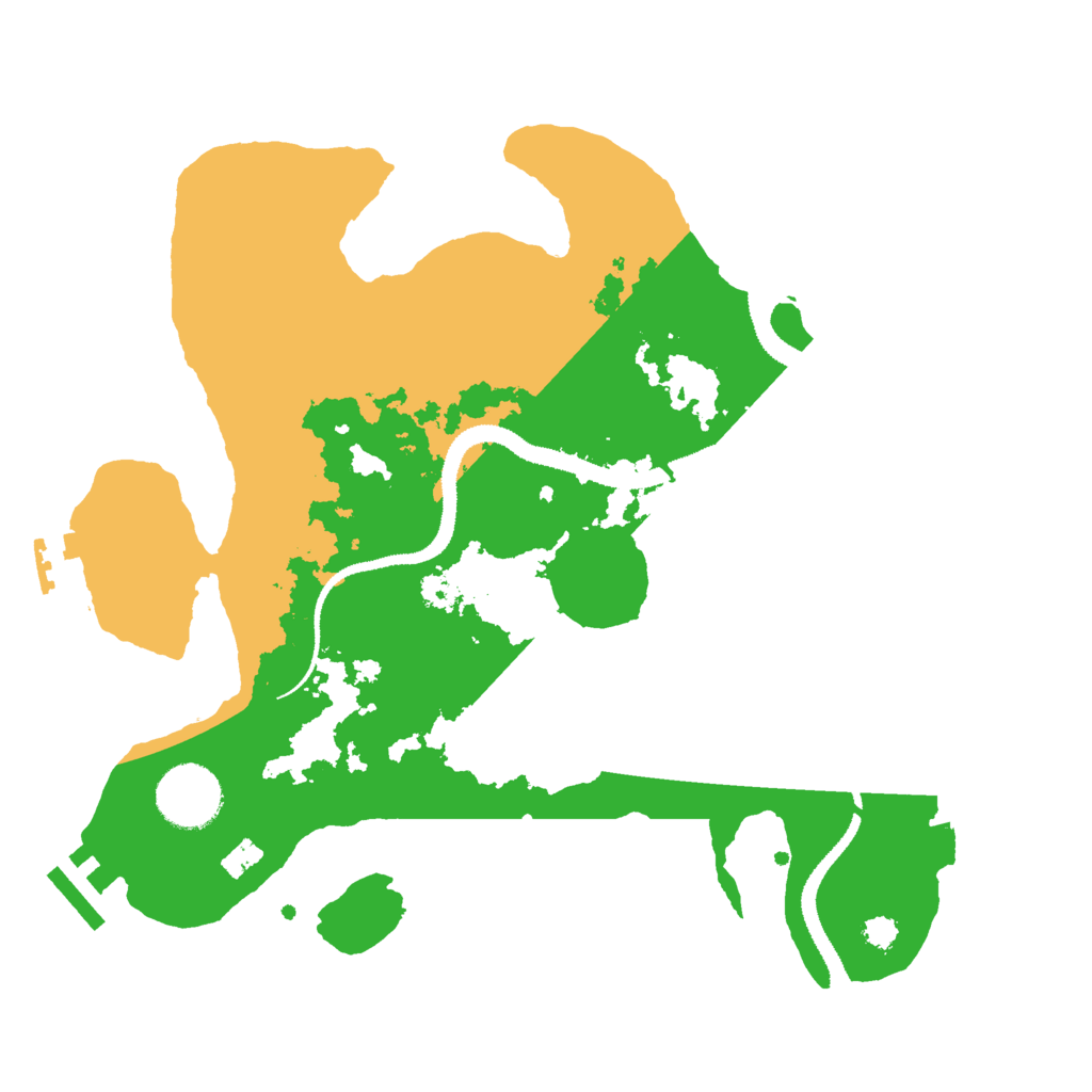 Biome Rust Map: Procedural Map, Size: 3000, Seed: 1503804395