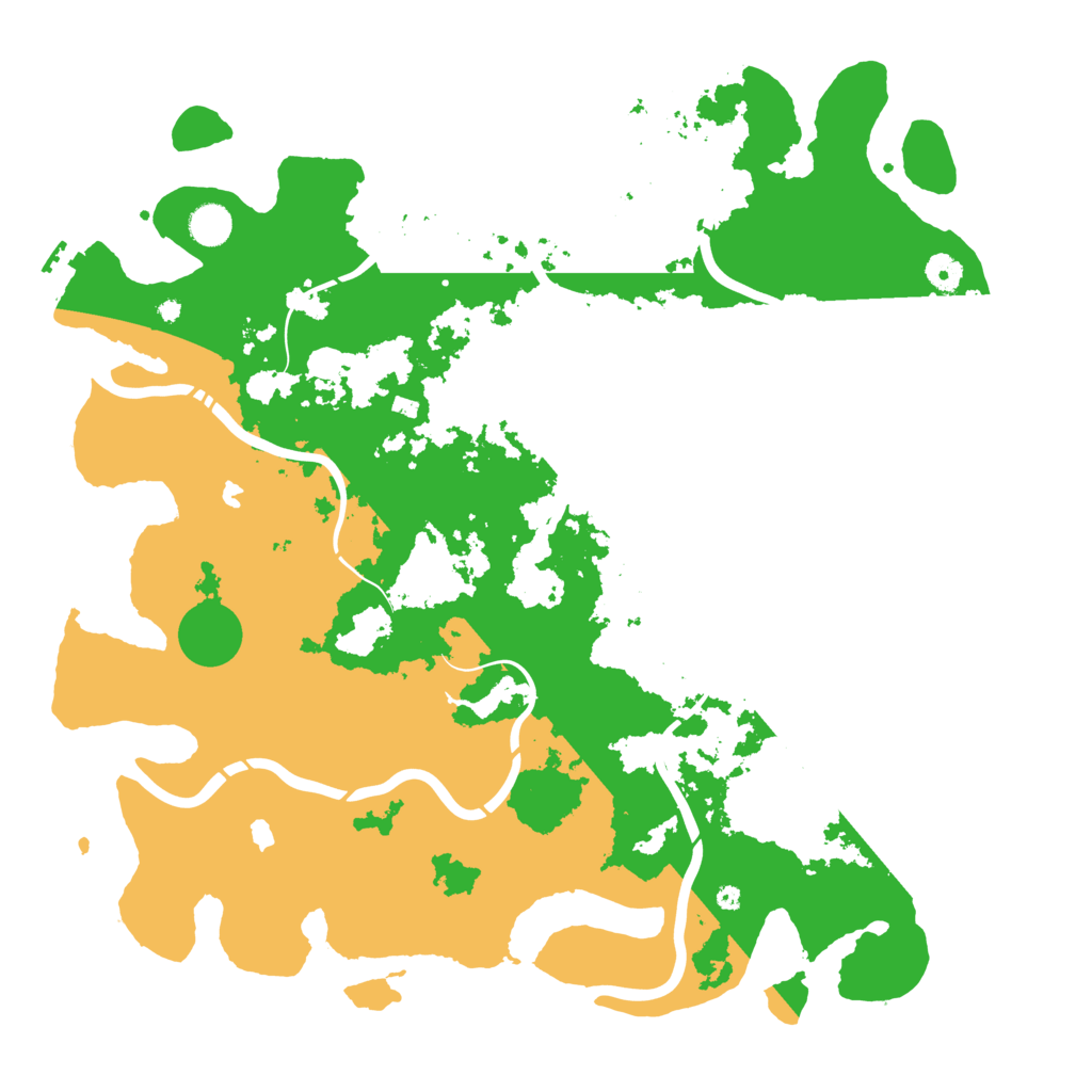 Biome Rust Map: Procedural Map, Size: 4500, Seed: 1144383641