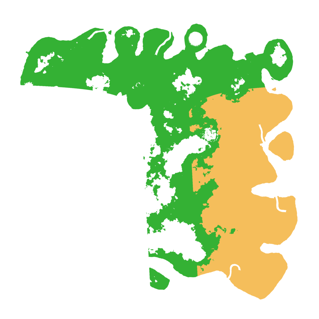 Biome Rust Map: Procedural Map, Size: 4000, Seed: 942876852