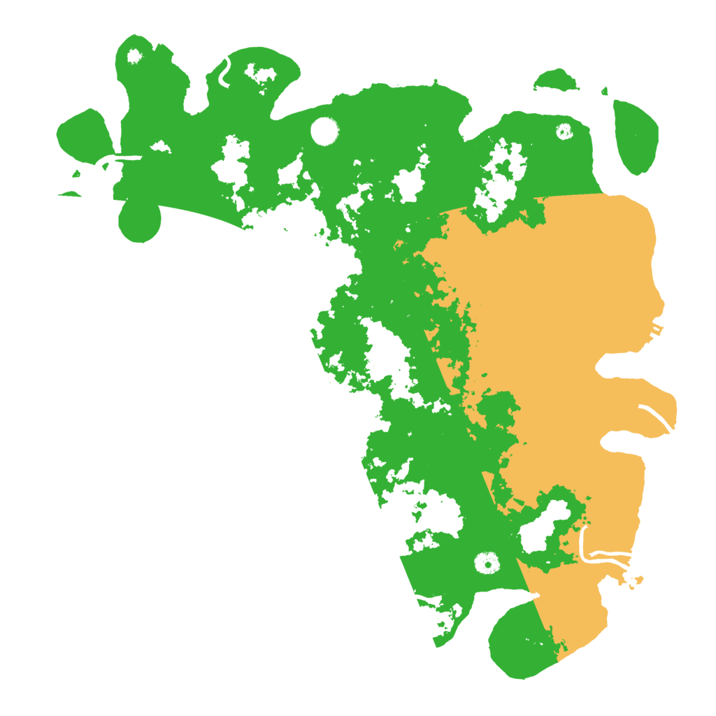 Biome Rust Map: Procedural Map, Size: 4500, Seed: 748555966