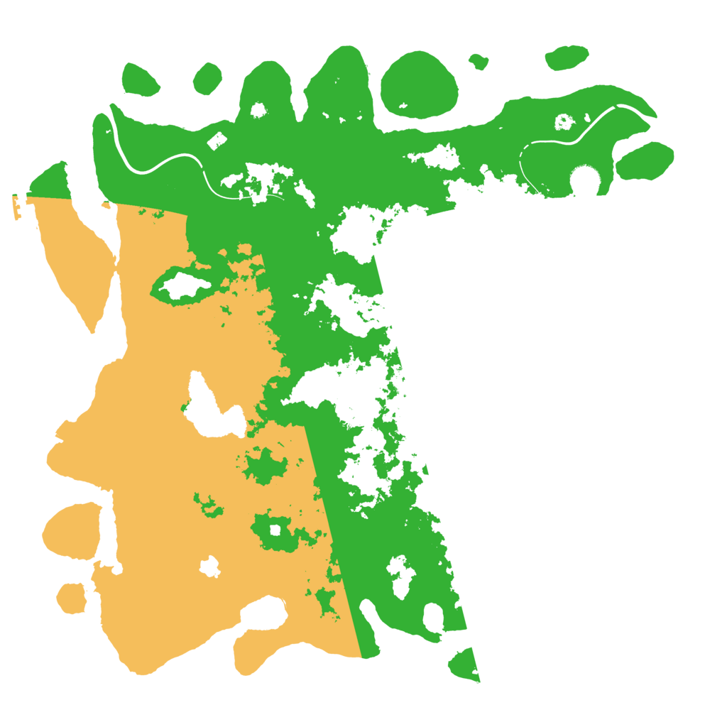 Biome Rust Map: Procedural Map, Size: 4250, Seed: 1045349844