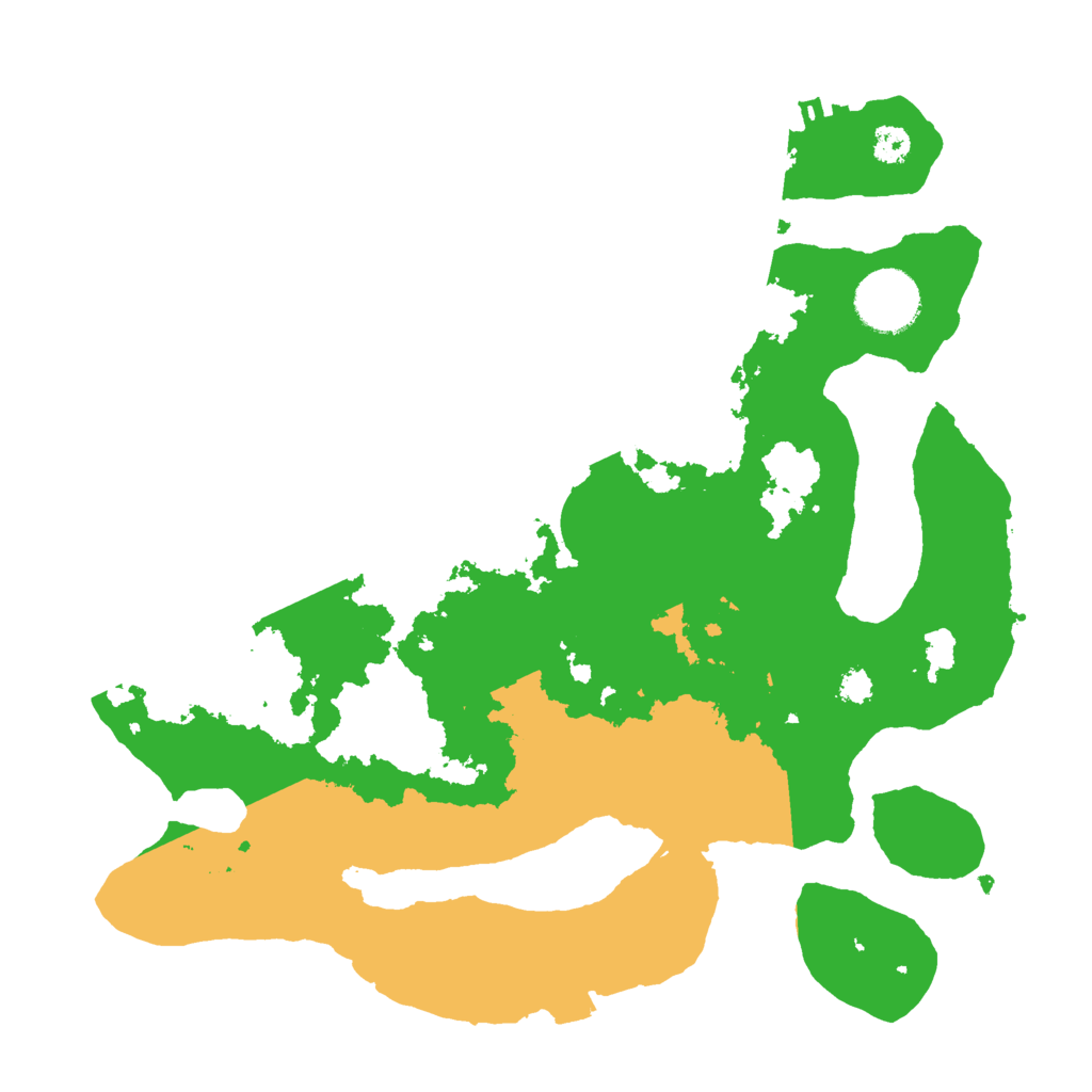 Biome Rust Map: Procedural Map, Size: 3000, Seed: 35425010