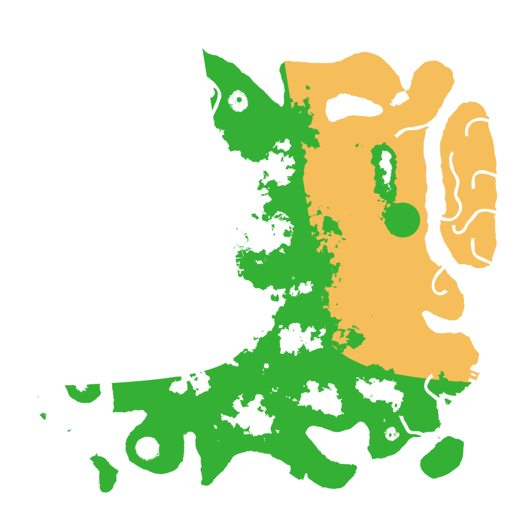 Biome Rust Map: Procedural Map, Size: 4000, Seed: 2023110249