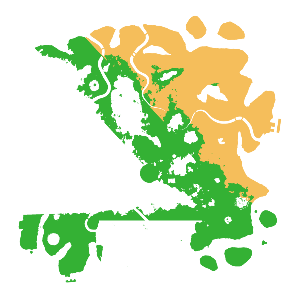 Biome Rust Map: Procedural Map, Size: 4250, Seed: 1540190325