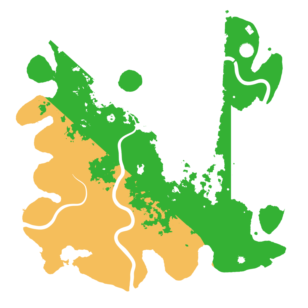 Biome Rust Map: Procedural Map, Size: 3800, Seed: 85521788