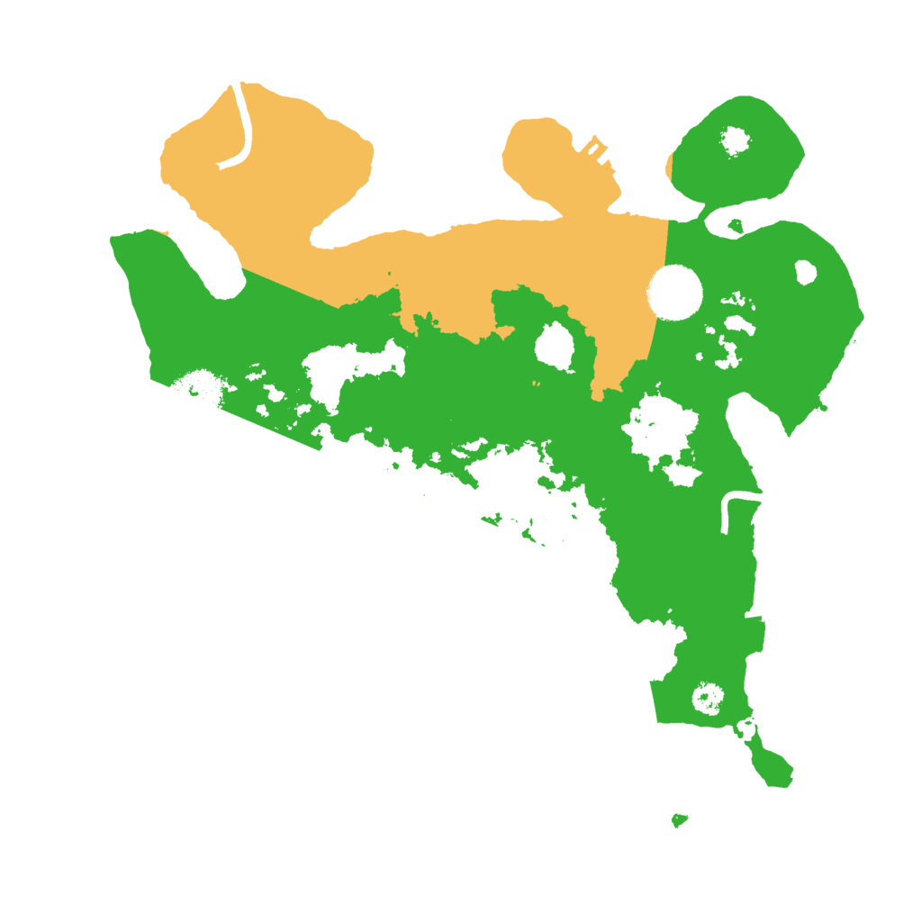 Biome Rust Map: Procedural Map, Size: 3000, Seed: 212309282