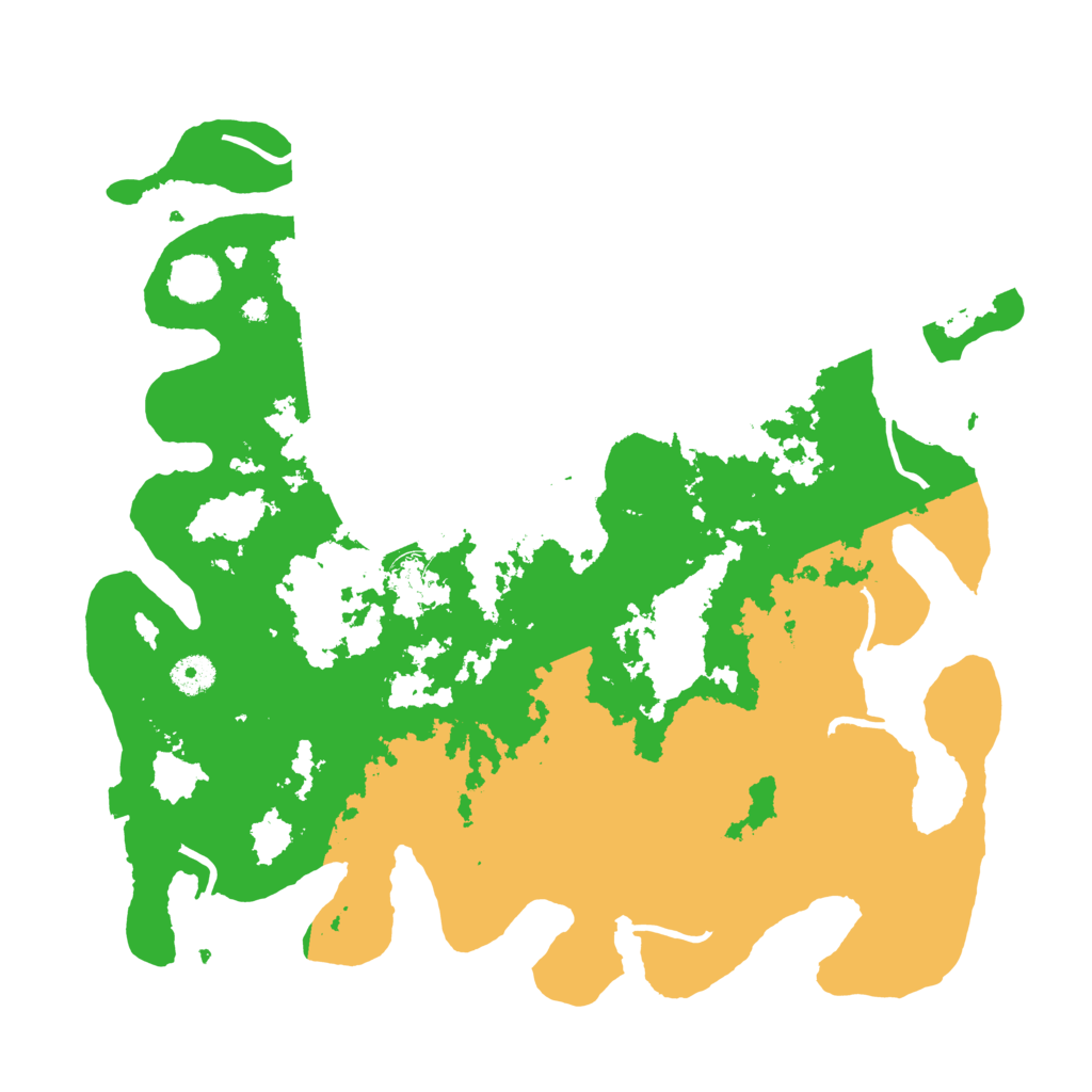 Biome Rust Map: Procedural Map, Size: 4000, Seed: 32039