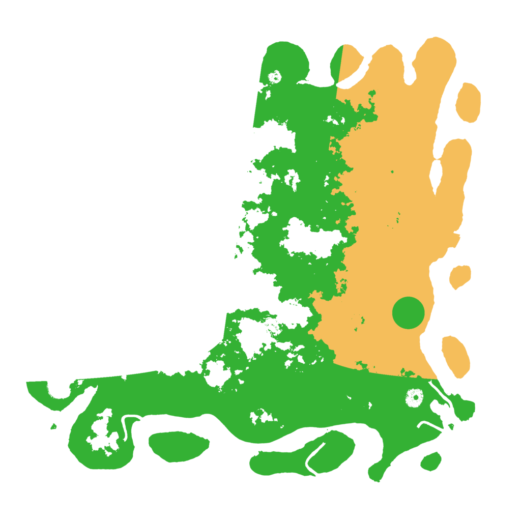 Biome Rust Map: Procedural Map, Size: 4250, Seed: 721