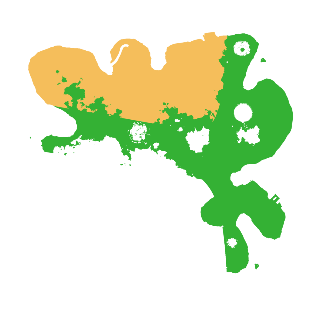 Biome Rust Map: Procedural Map, Size: 3000, Seed: 45978