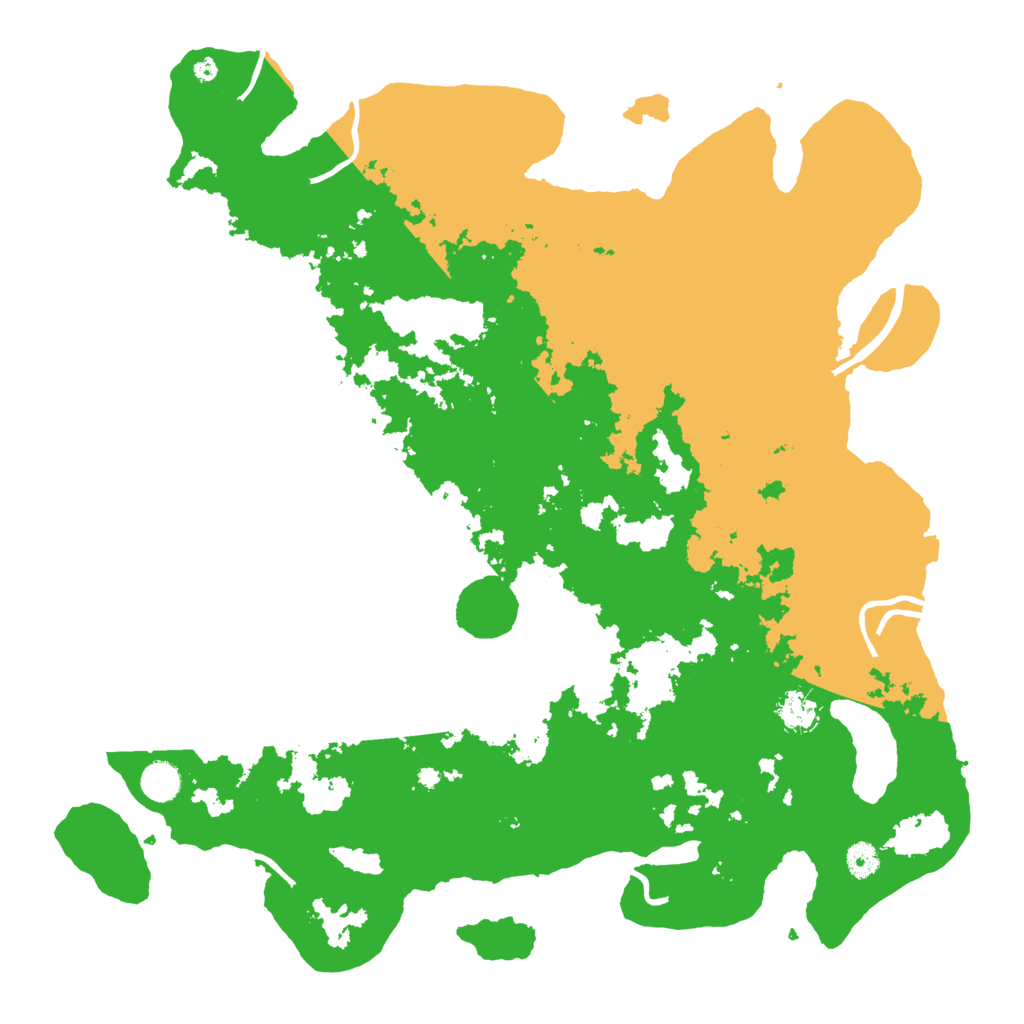Biome Rust Map: Procedural Map, Size: 4500, Seed: 505019793