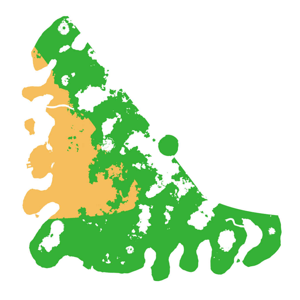 Biome Rust Map: Procedural Map, Size: 4000, Seed: 655233622
