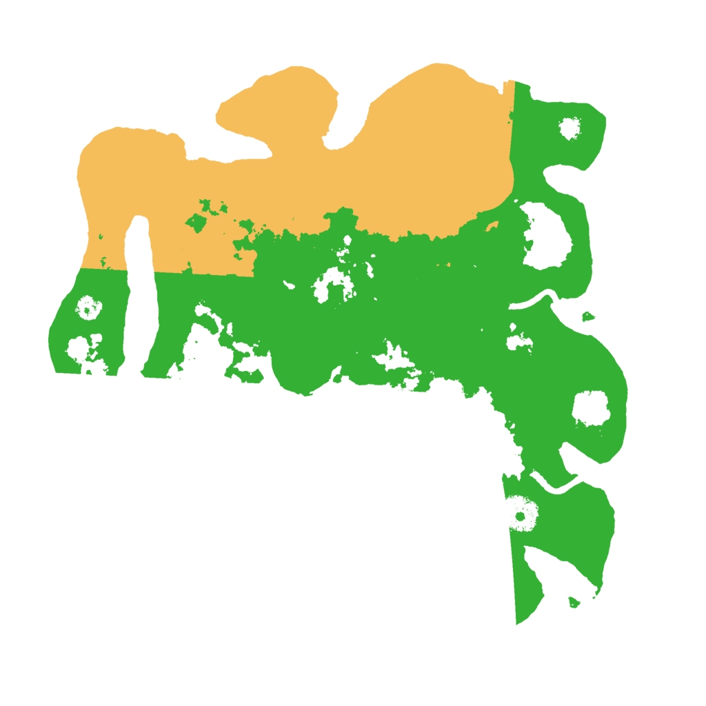 Biome Rust Map: Procedural Map, Size: 3000, Seed: 83644