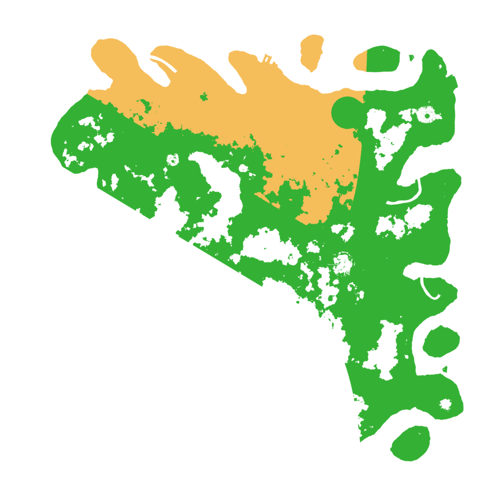 Biome Rust Map: Procedural Map, Size: 4100, Seed: 42582