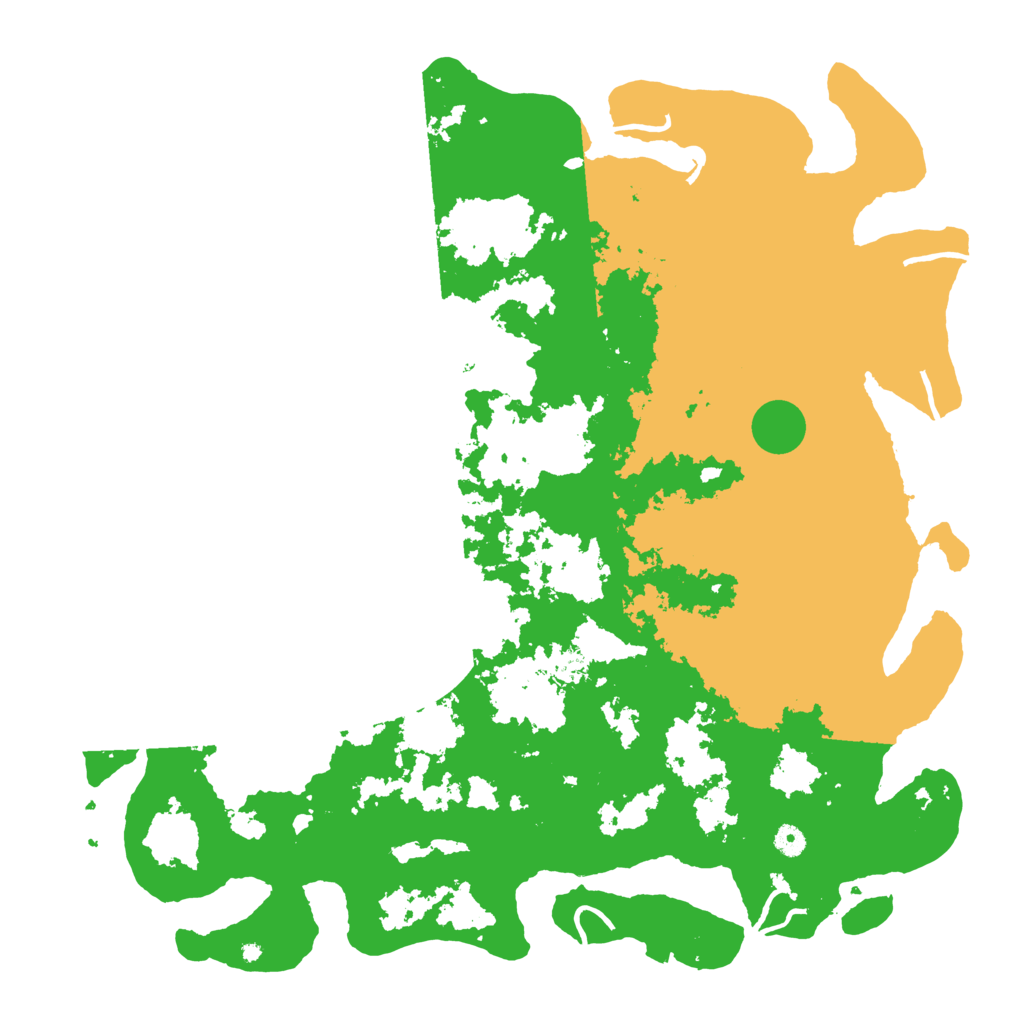 Biome Rust Map: Procedural Map, Size: 5000, Seed: 182680