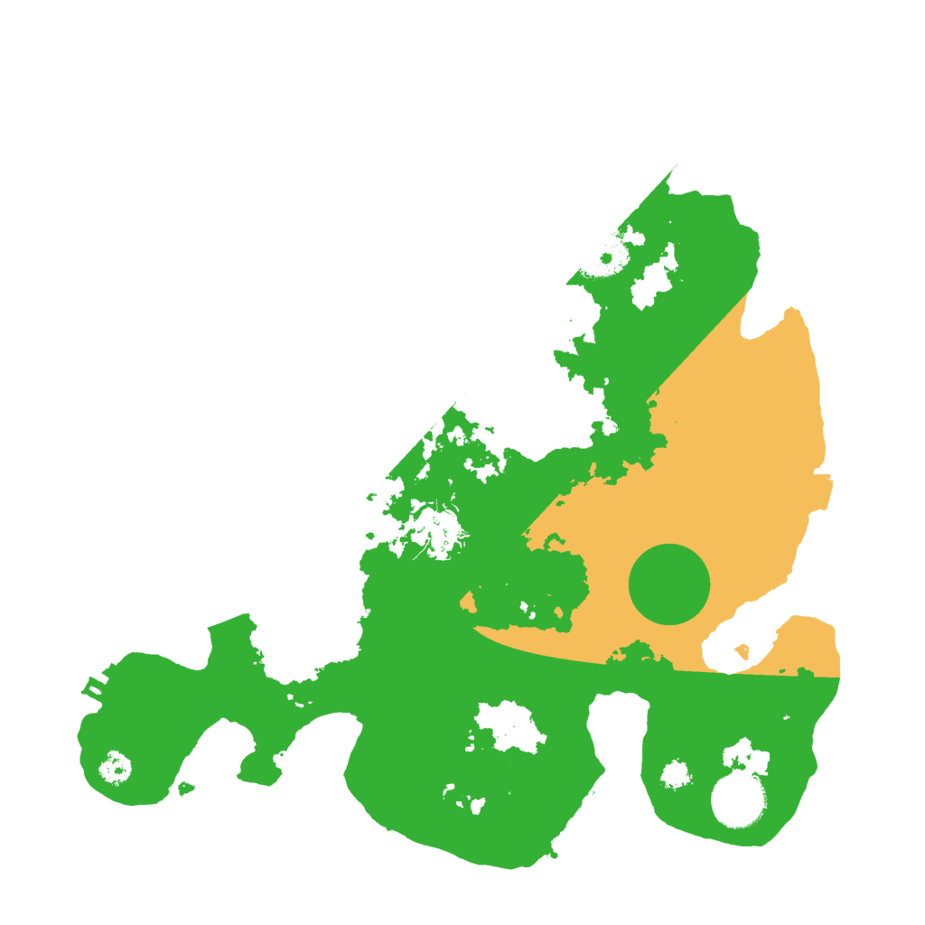 Biome Rust Map: Procedural Map, Size: 3000, Seed: 1522546112