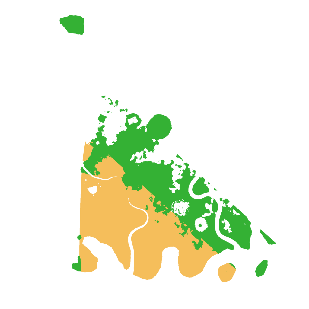 Biome Rust Map: Procedural Map, Size: 3500, Seed: 1011158238