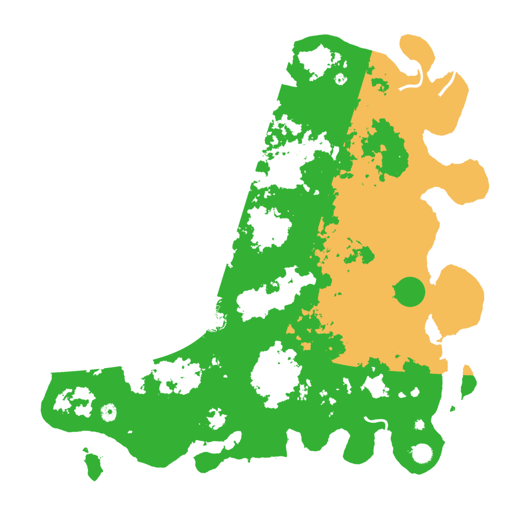 Biome Rust Map: Procedural Map, Size: 4500, Seed: 517725818