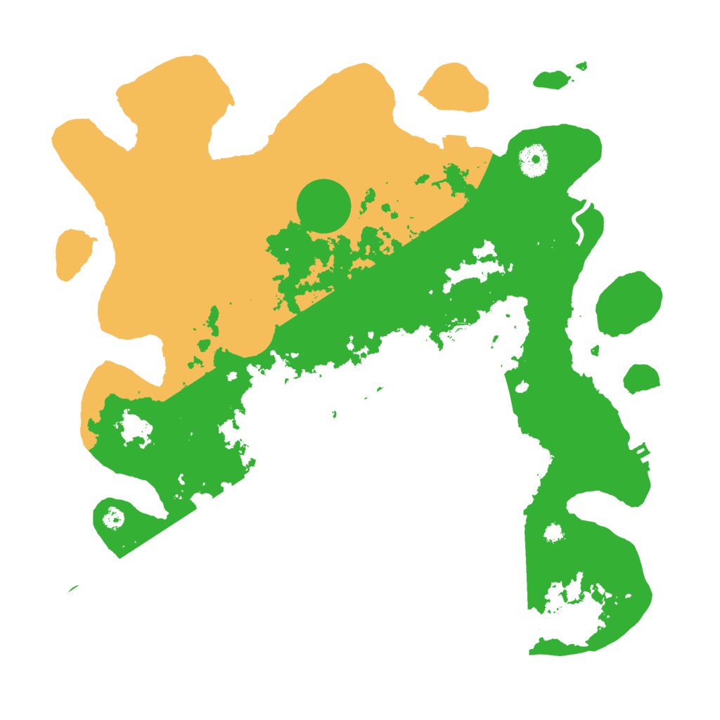 Biome Rust Map: Procedural Map, Size: 3500, Seed: 1806268811