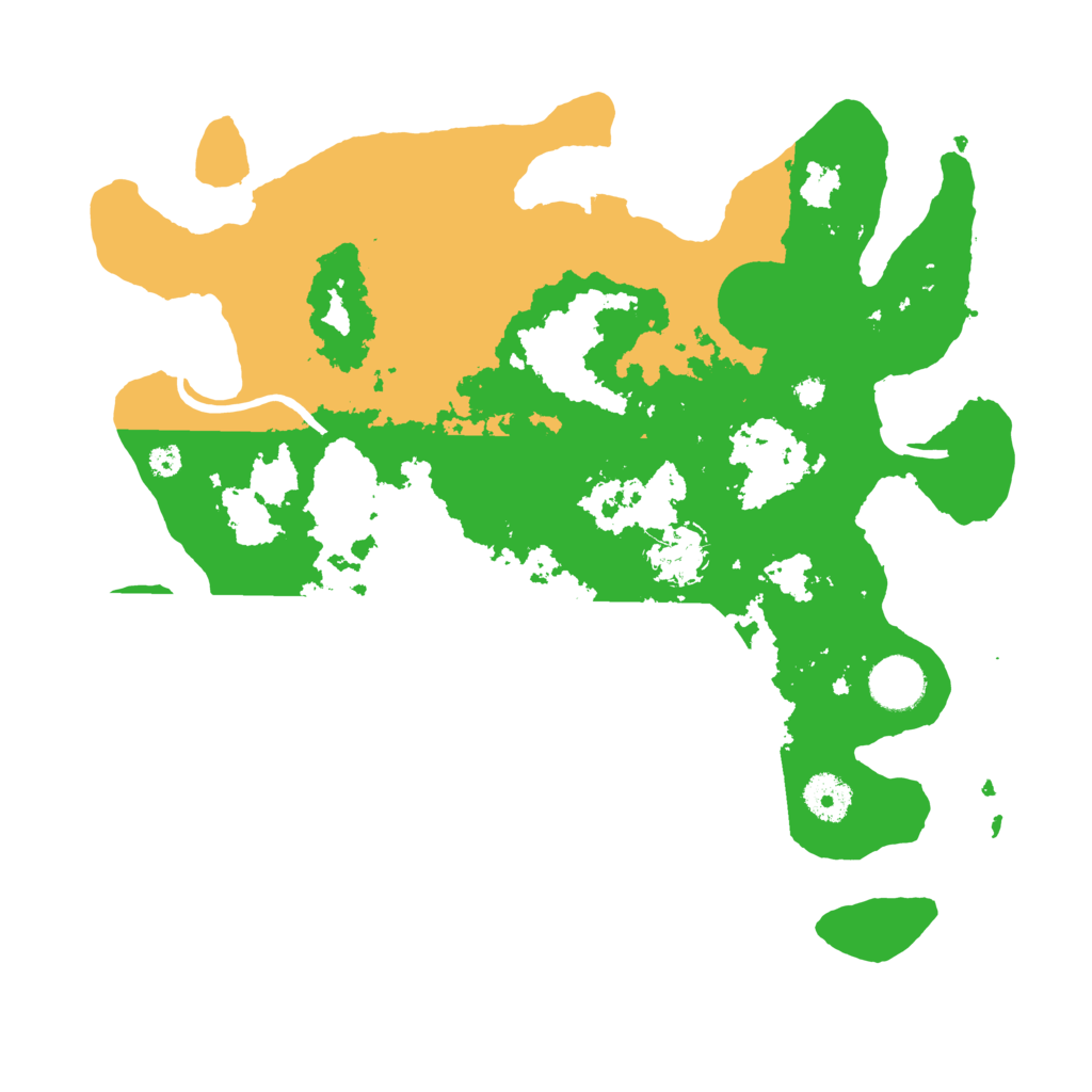 Biome Rust Map: Procedural Map, Size: 3500, Seed: 1009590288