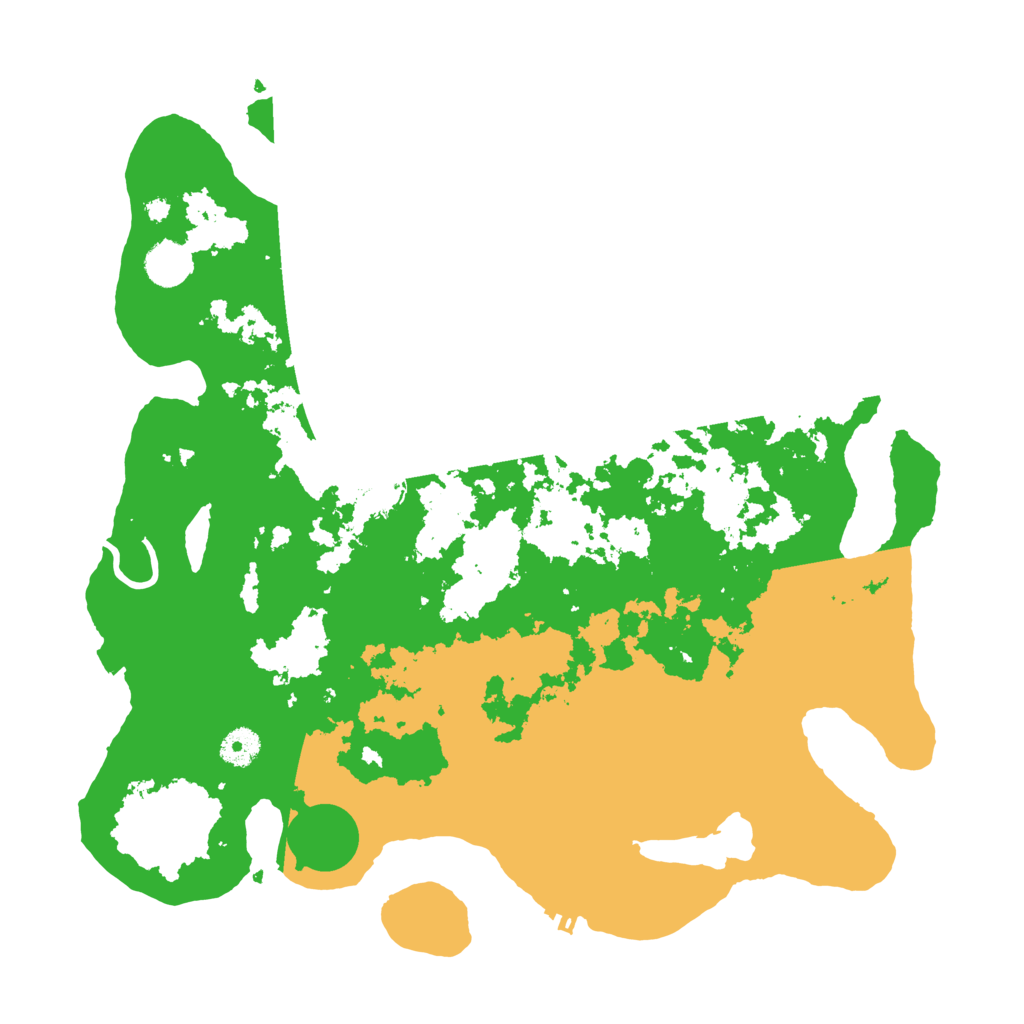 Biome Rust Map: Procedural Map, Size: 4000, Seed: 7251999