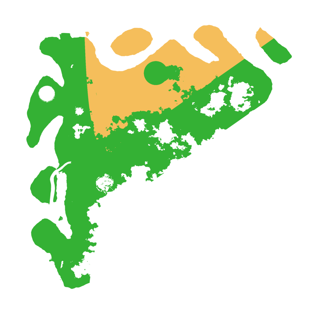 Biome Rust Map: Procedural Map, Size: 3500, Seed: 7212674