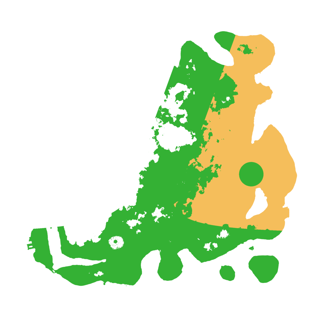 Biome Rust Map: Procedural Map, Size: 3418, Seed: 568435293