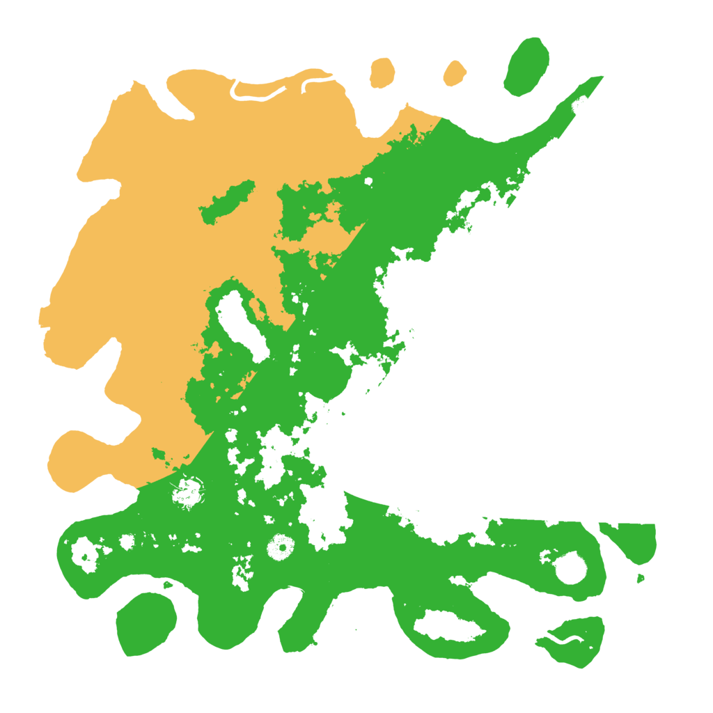 Biome Rust Map: Procedural Map, Size: 4096, Seed: 1150225788