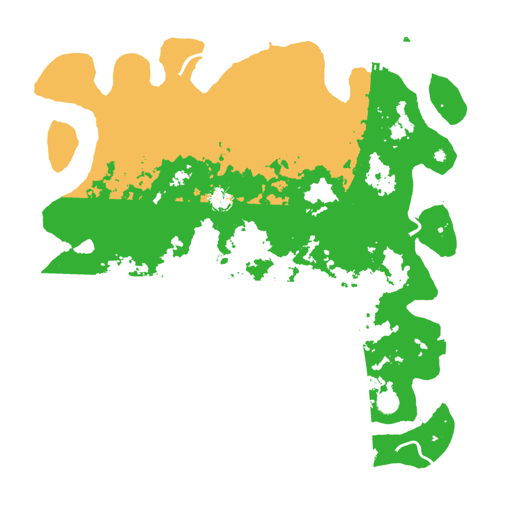 Biome Rust Map: Procedural Map, Size: 4000, Seed: 59387010