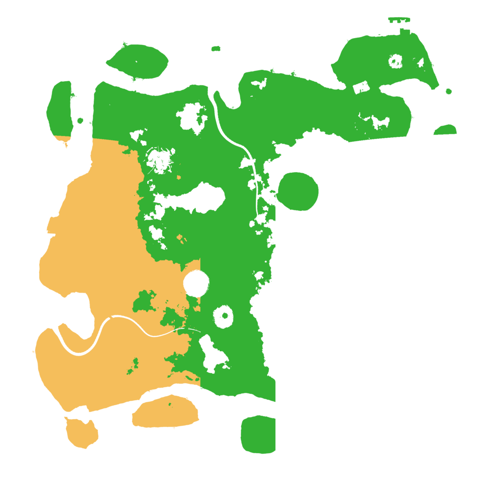 Biome Rust Map: Procedural Map, Size: 3500, Seed: 1138409008