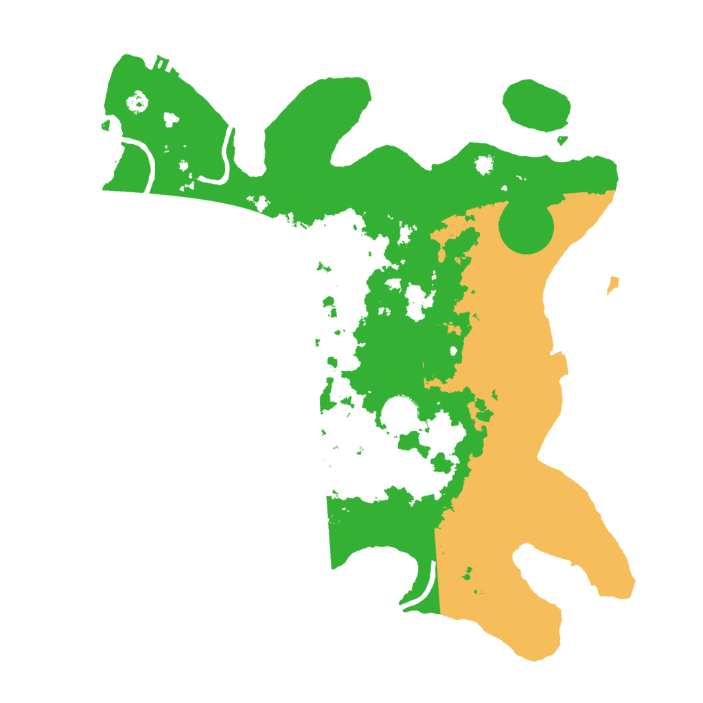 Biome Rust Map: Procedural Map, Size: 3400, Seed: 23648351