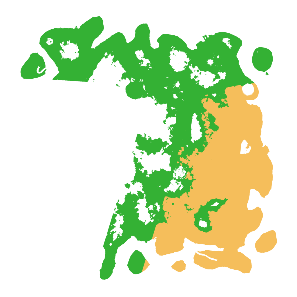 Biome Rust Map: Procedural Map, Size: 4500, Seed: 840918883