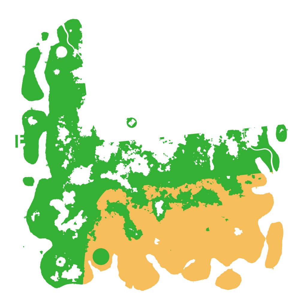 Biome Rust Map: Procedural Map, Size: 4850, Seed: 378575599