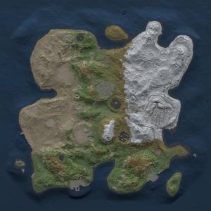 Thumbnail Rust Map: Procedural Map, Size: 3000, Seed: 872902418, 13 Monuments