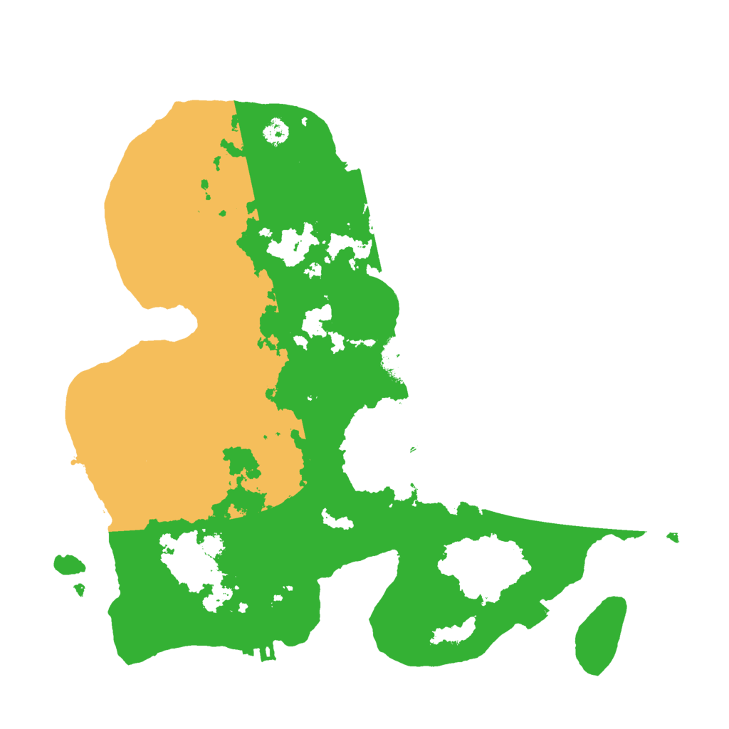 Biome Rust Map: Procedural Map, Size: 3000, Seed: 872902418