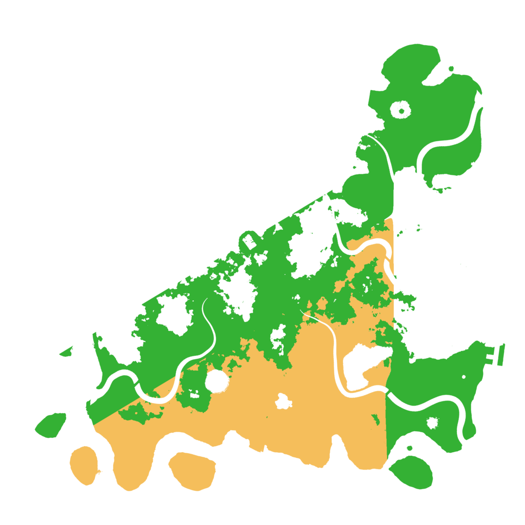 Biome Rust Map: Procedural Map, Size: 4050, Seed: 1629950306