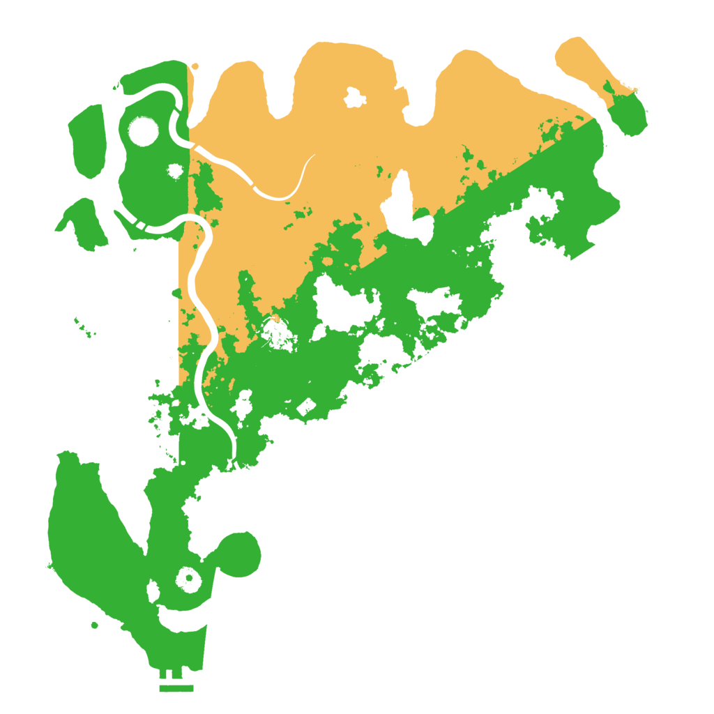 Biome Rust Map: Procedural Map, Size: 4250, Seed: 889867037