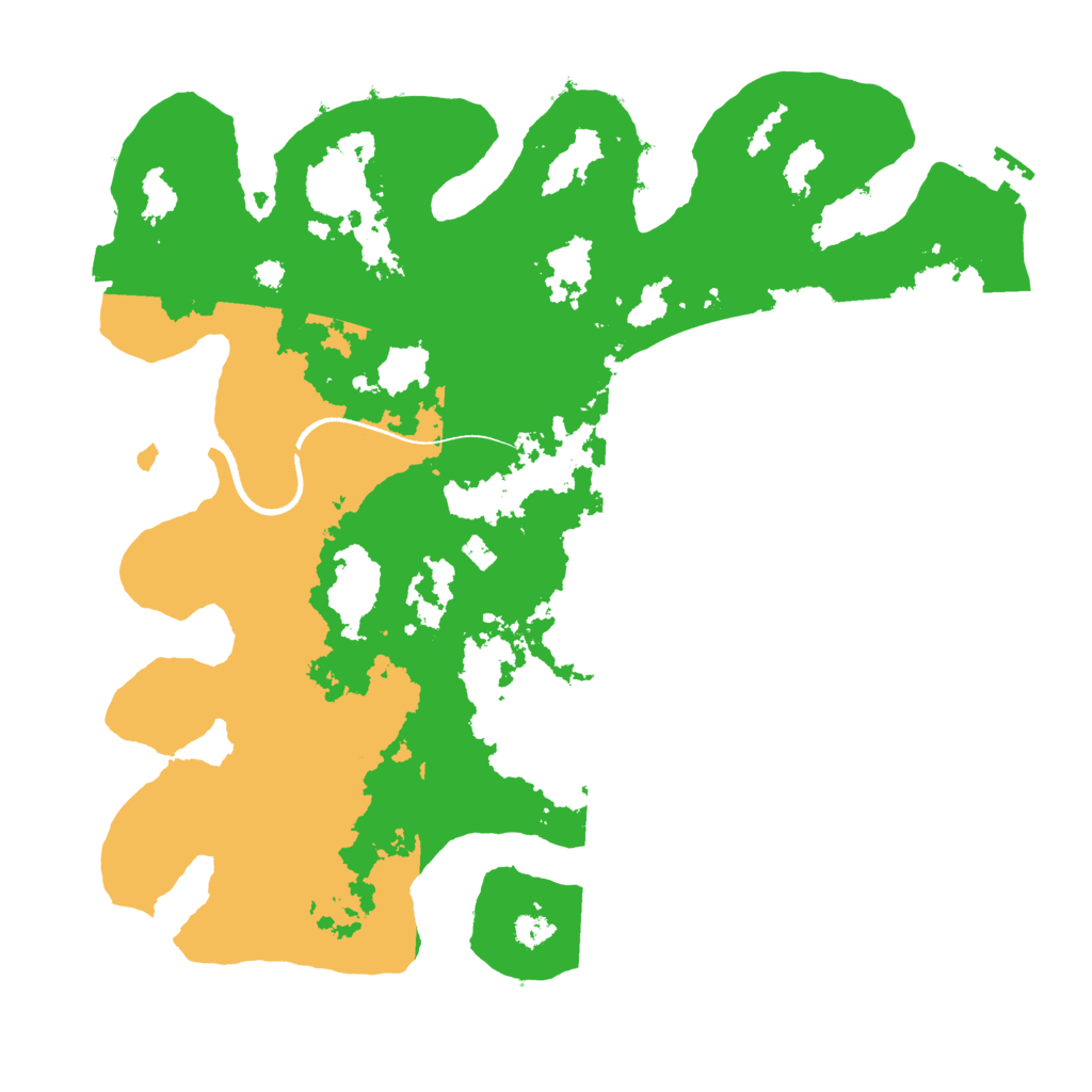 Biome Rust Map: Procedural Map, Size: 3500, Seed: 490061819