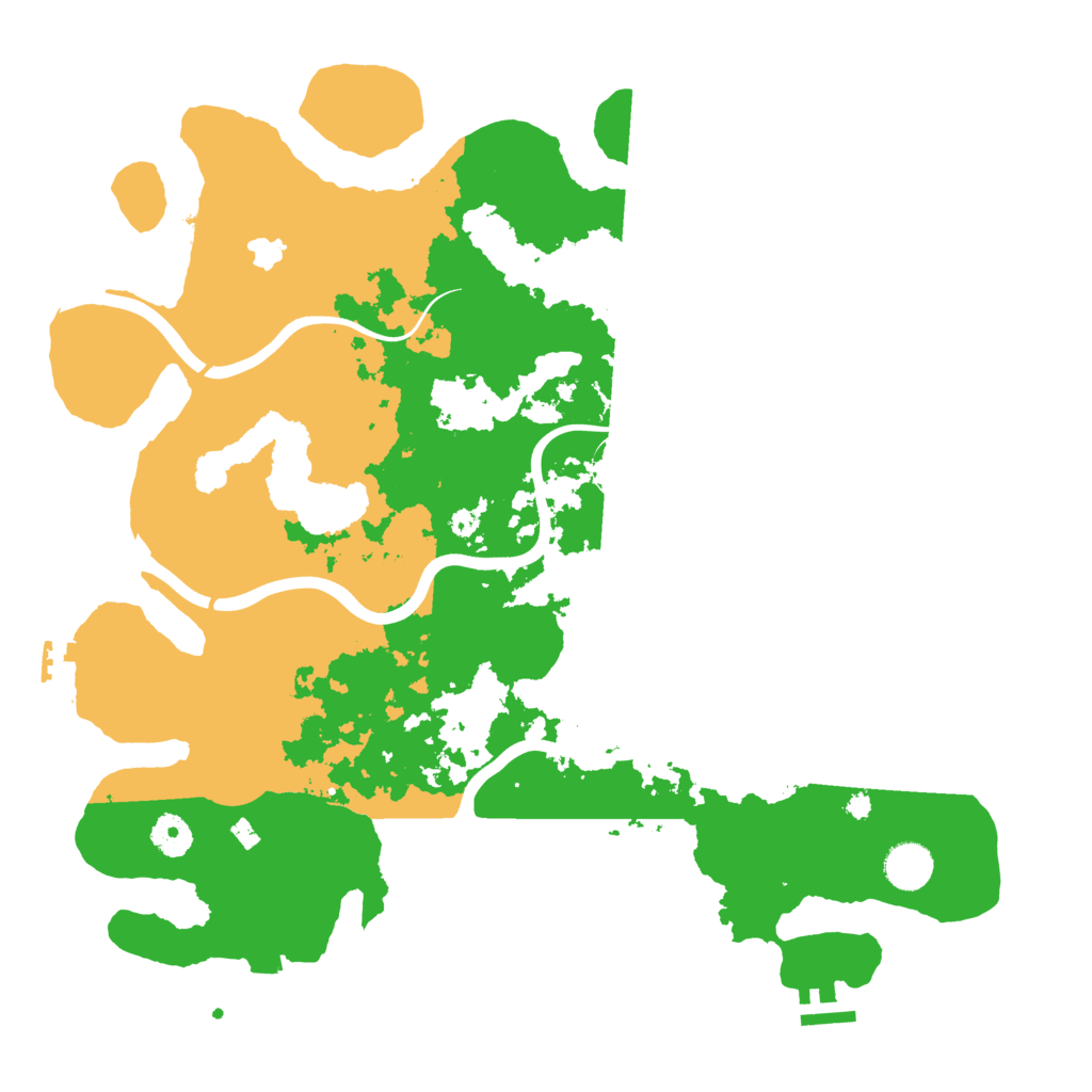 Biome Rust Map: Procedural Map, Size: 4000, Seed: 10488977